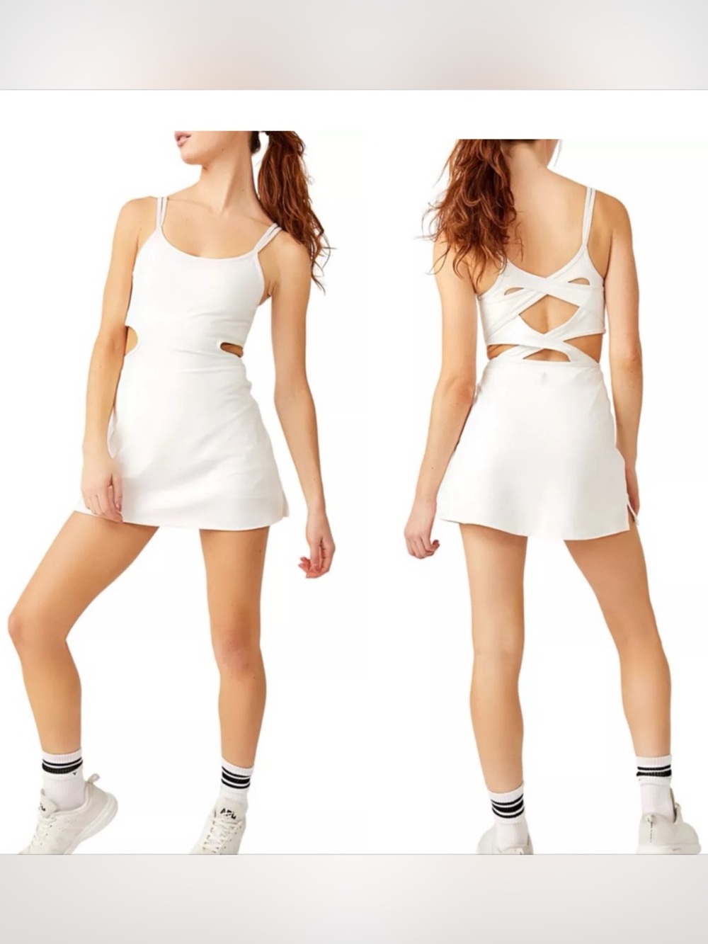 FREE PEOPLE Movement Movement One More Serve Onsie/ Romper